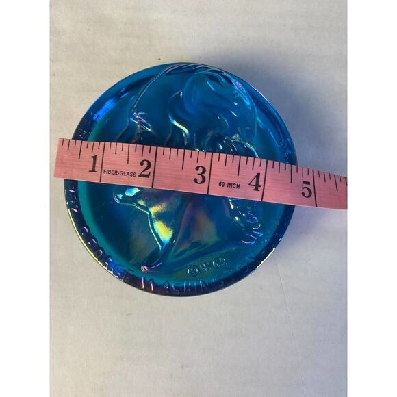 Vintage 1969 George Washington Carnival Glass Paper Weight Sculpture - 4.5" - Picture 3 of 4